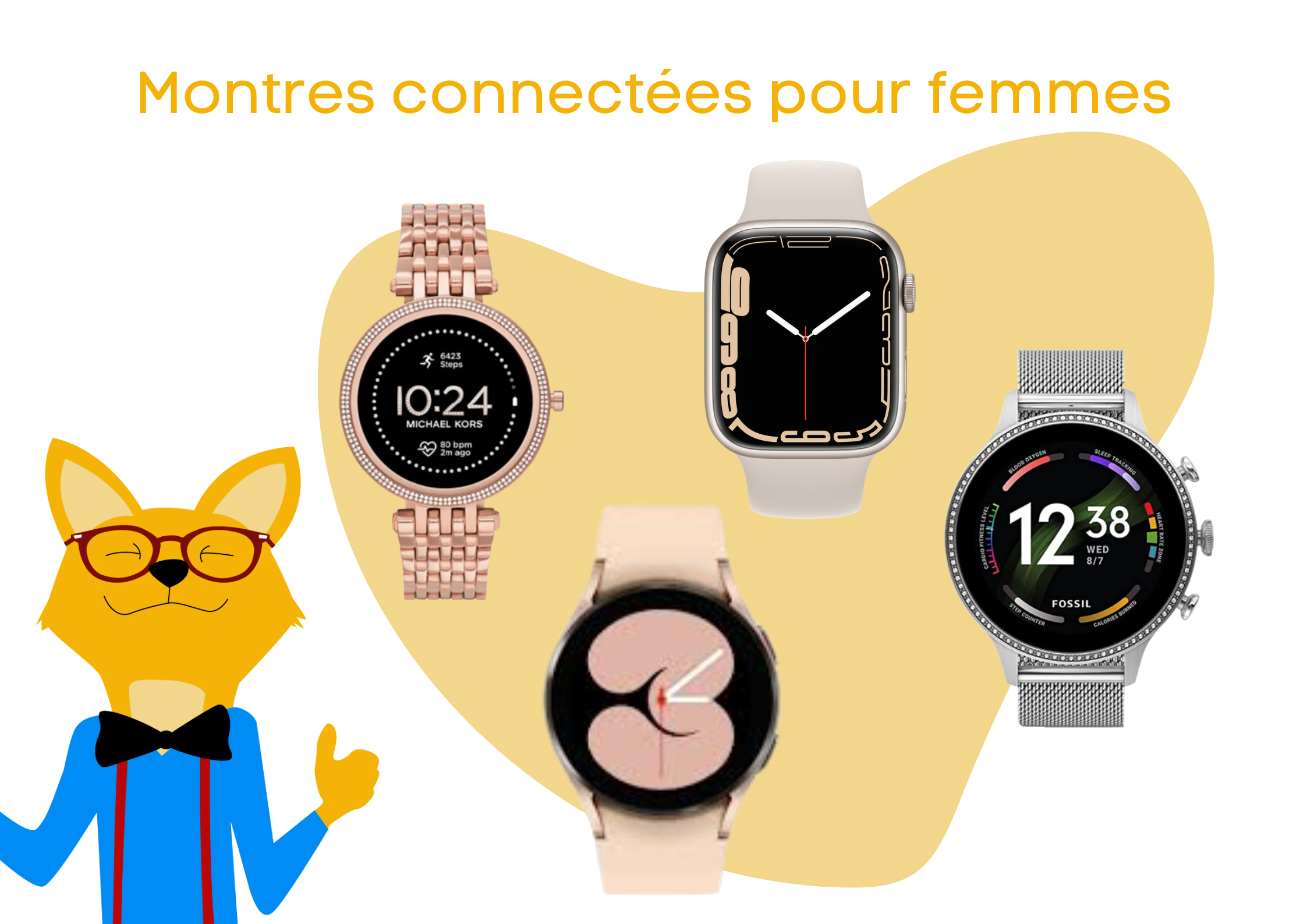 Les meilleures montres connectées femme hot sale